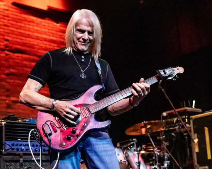 Steve Morse Band - 10/25/25 at Cohoes Music Hall, Cohoes, NY (Photos by Mark Kurtzner for 518scene.com)