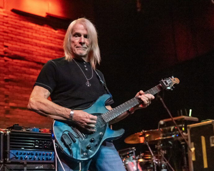 Steve Morse Band - 10/25/25 at Cohoes Music Hall, Cohoes, NY (Photos by Mark Kurtzner for 518scene.com)