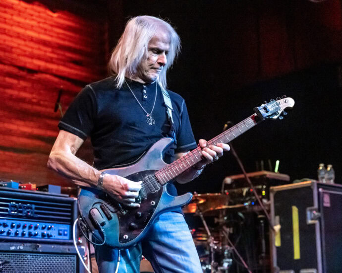 Steve Morse Band - 10/25/25 at Cohoes Music Hall, Cohoes, NY (Photos by Mark Kurtzner for 518scene.com)