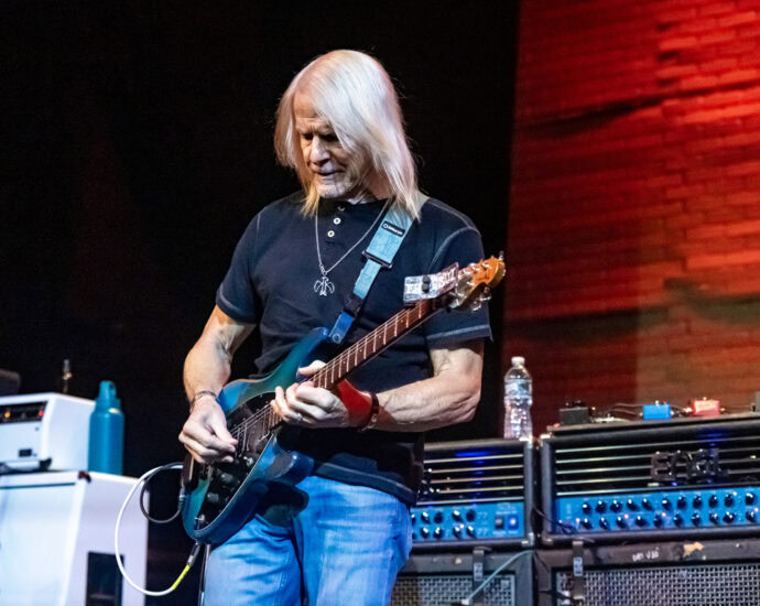 Steve Morse Band - 10/25/25 at Cohoes Music Hall, Cohoes, NY (Photos by Mark Kurtzner for 518scene.com)