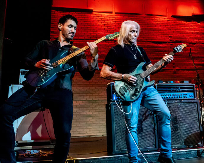 Steve Morse Band - 10/25/25 at Cohoes Music Hall, Cohoes, NY (Photos by Mark Kurtzner for 518scene.com)