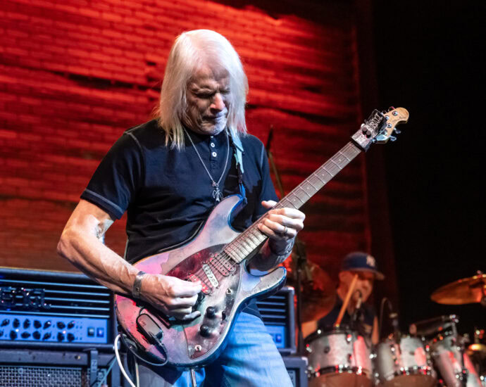 Steve Morse Band - 10/25/25 at Cohoes Music Hall, Cohoes, NY (Photos by Mark Kurtzner for 518scene.com)