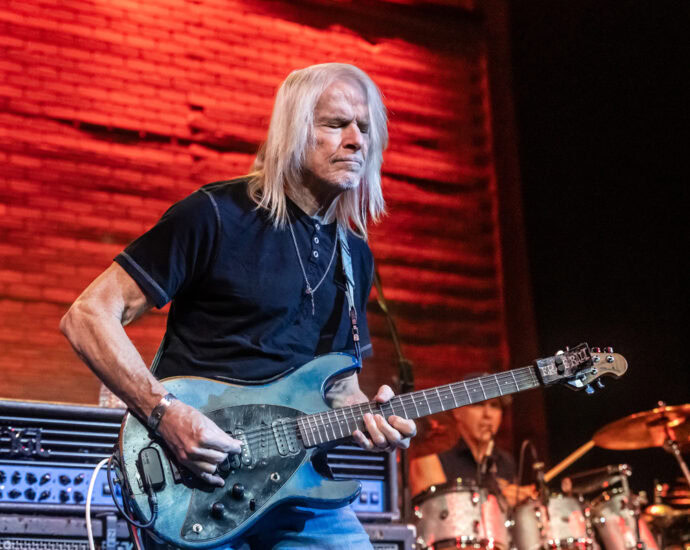 Steve Morse Band - 10/25/25 at Cohoes Music Hall, Cohoes, NY (Photos by Mark Kurtzner for 518scene.com)