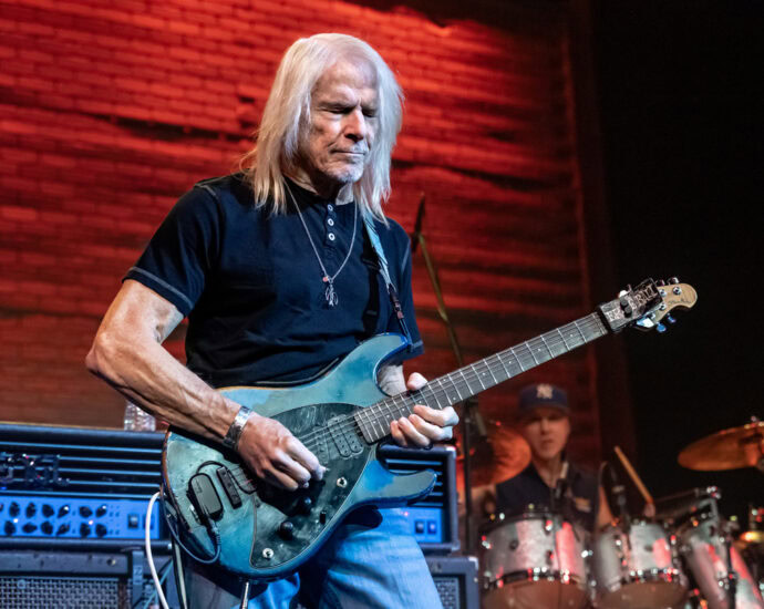 Steve Morse Band - 10/25/25 at Cohoes Music Hall, Cohoes, NY (Photos by Mark Kurtzner for 518scene.com)