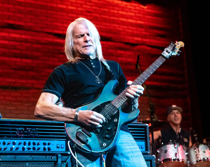 Steve Morse Band - 10/25/25 at Cohoes Music Hall, Cohoes, NY (Photos by Mark Kurtzner for 518scene.com)