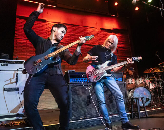 Steve Morse Band - 10/25/25 at Cohoes Music Hall, Cohoes, NY (Photos by Mark Kurtzner for 518scene.com)