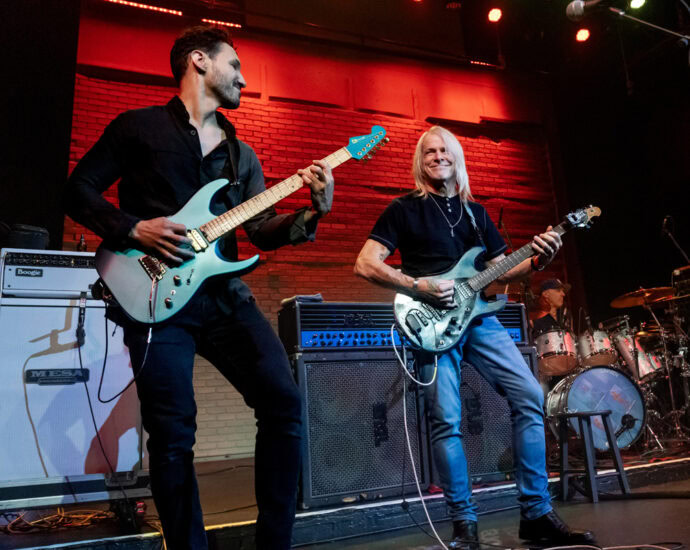 Steve Morse Band - 10/25/25 at Cohoes Music Hall, Cohoes, NY (Photos by Mark Kurtzner for 518scene.com)