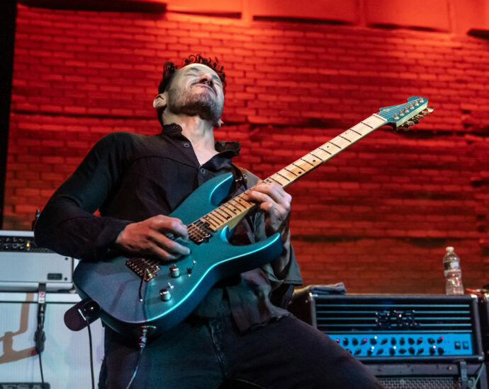 Steve Morse Band - 10/25/25 at Cohoes Music Hall, Cohoes, NY (Photos by Mark Kurtzner for 518scene.com)