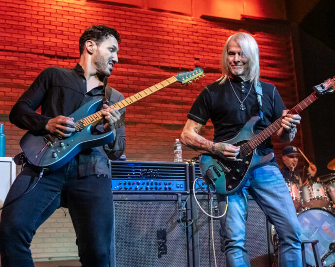 Steve Morse Band - 10/25/25 at Cohoes Music Hall, Cohoes, NY (Photos by Mark Kurtzner for 518scene.com)