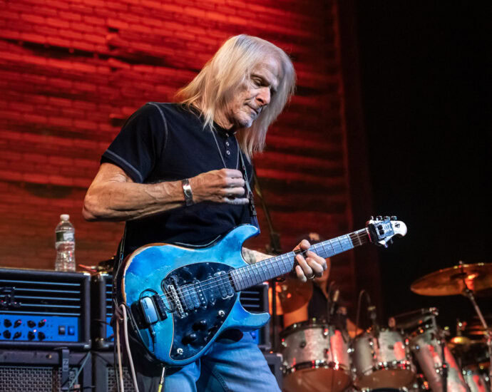 Steve Morse Band - 10/25/25 at Cohoes Music Hall, Cohoes, NY (Photos by Mark Kurtzner for 518scene.com)