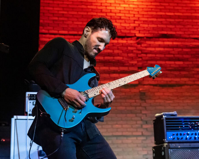 Steve Morse Band - 10/25/25 at Cohoes Music Hall, Cohoes, NY (Photos by Mark Kurtzner for 518scene.com)