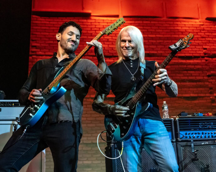 Steve Morse Band - 10/25/25 at Cohoes Music Hall, Cohoes, NY (Photos by Mark Kurtzner for 518scene.com)