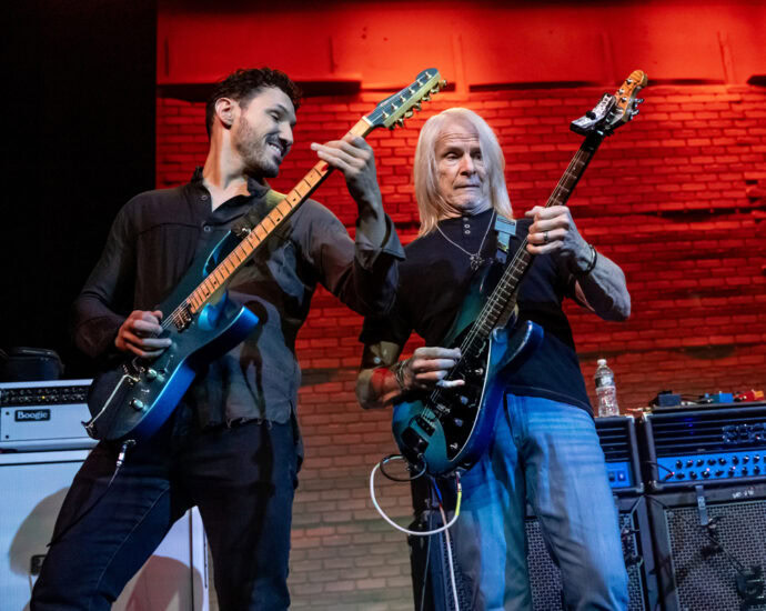 Steve Morse Band - 10/25/25 at Cohoes Music Hall, Cohoes, NY (Photos by Mark Kurtzner for 518scene.com)