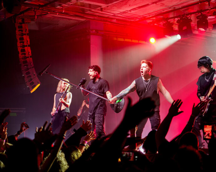 From Ashes To New - 11/4/25 at Empire Live, Albany, NY (Photos by Ron Loria for 518scene.com)