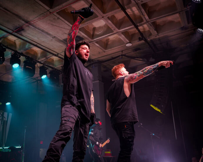 From Ashes To New - 11/4/25 at Empire Live, Albany, NY (Photos by Ron Loria for 518scene.com)