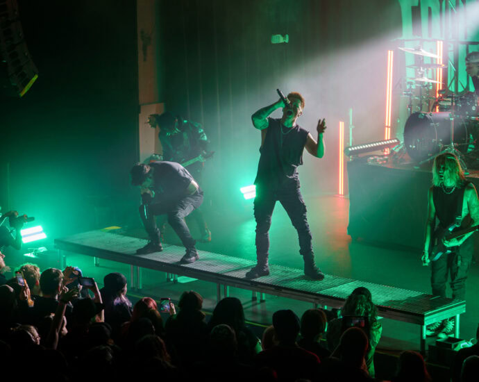 From Ashes To New - 11/4/25 at Empire Live, Albany, NY (Photos by Ron Loria for 518scene.com)