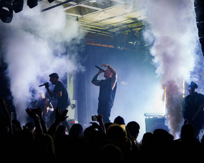 From Ashes To New - 11/4/25 at Empire Live, Albany, NY (Photos by Ron Loria for 518scene.com)