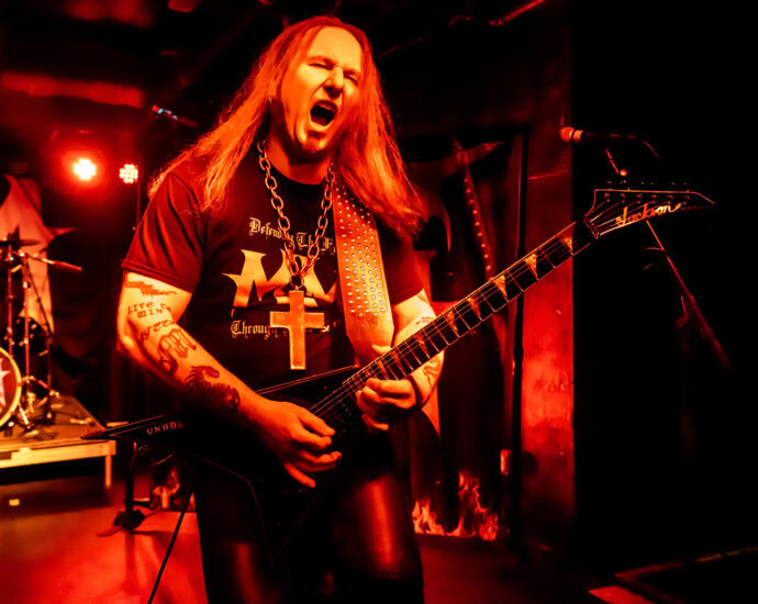 Metal Mike Chlasciak - 11/14/25 at Empire Underground, Albany, NY (Photos by Mark Kurtzner for 518scene.com)