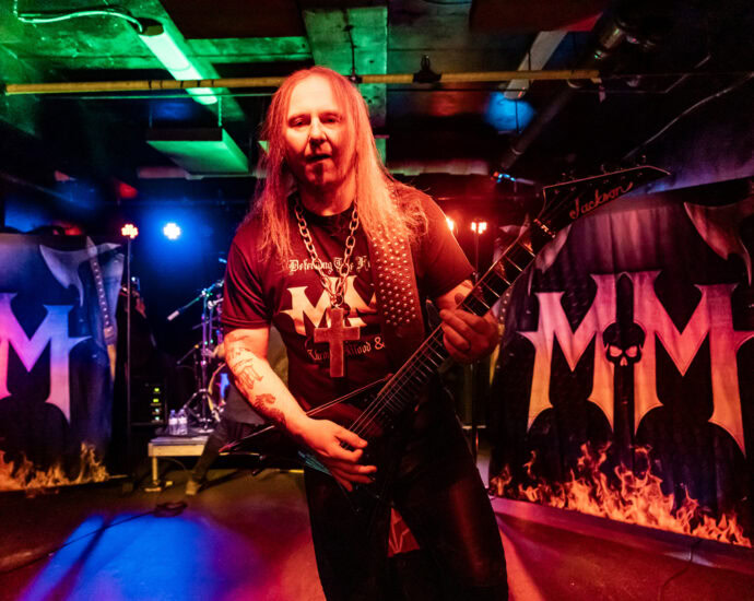 Metal Mike Chlasciak - 11/14/25 at Empire Underground, Albany, NY (Photos by Mark Kurtzner for 518scene.com)