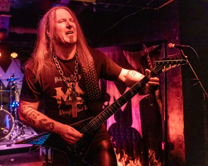 Metal Mike Chlasciak - 11/14/25 at Empire Underground, Albany, NY (Photos by Mark Kurtzner for 518scene.com)